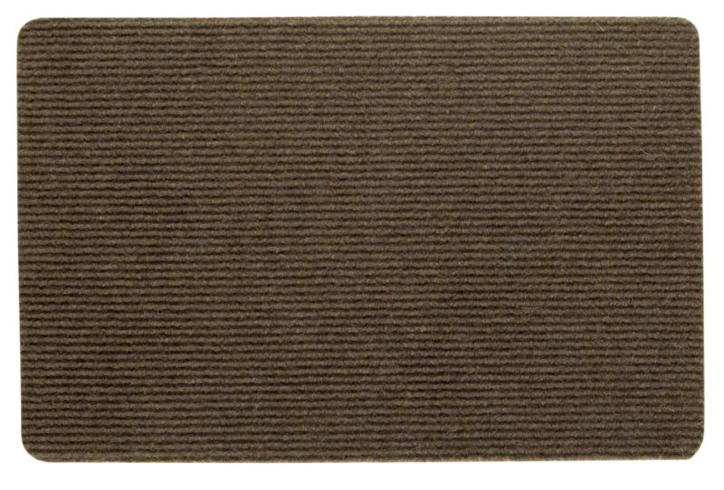 Rustica Rib Mat Brown (L)60cm x (W)40cm