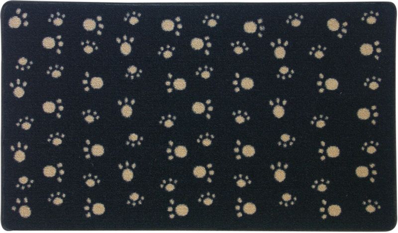 Washable Pet Mat BiscuitBlack L75cm x W45cm
