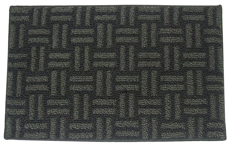 Primeur Designer Washable Loop Mat Black