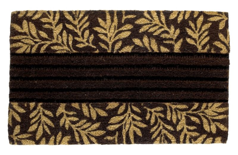 Primeur Decorative Coir Mat Chocolate