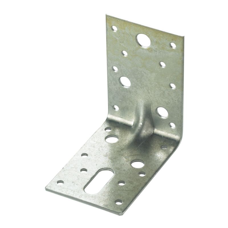 Expamet Heavy Duty Angle Bracket Zinc 90 x 90 x 59mm Trade Pack of 20