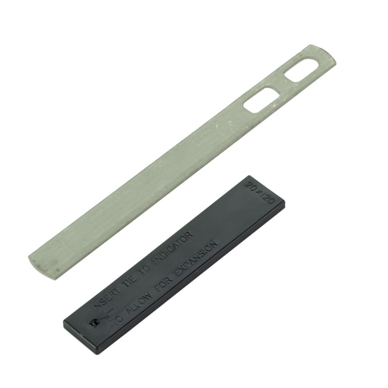 Expamet Straight Movement Tie Zinc Pack of 5