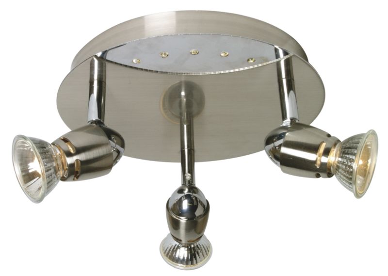 Disko Round Spot Light 6780 Brushed Chrome