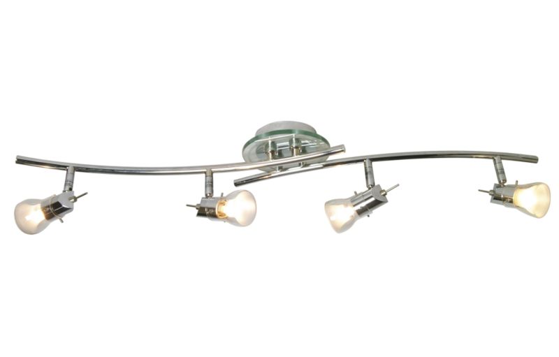 Unbranded Radian Crescent Bar Spot Light 6787 Chrome