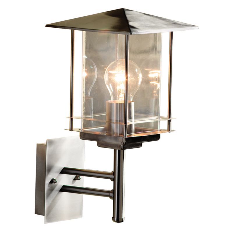 Ducat Outdoor Wall Light in Stainless Steel