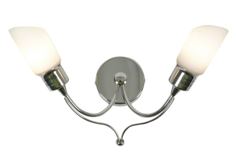 Unbranded Karp Wall Light 7316 Chrome Effect 40w