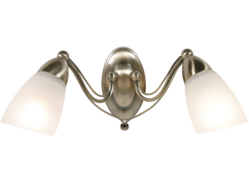 Wall Light 7350 Antique Brass Effect 40w