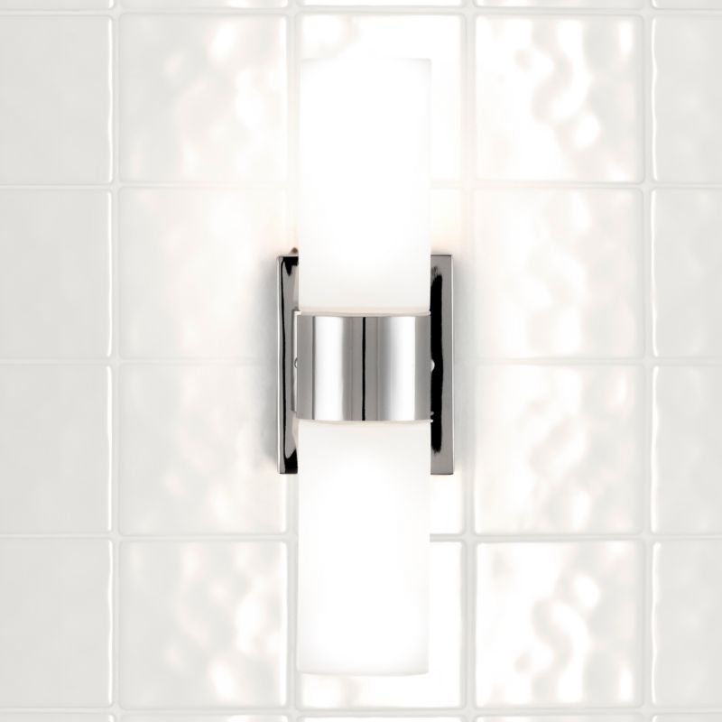 Wall Light Bright Nickel Plated