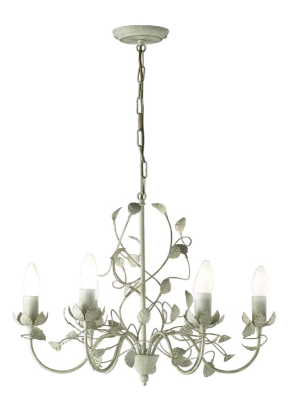 Eva Pendant Light Porcelain Brushed Gold Effect