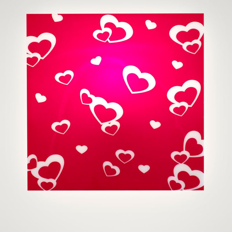 Crazy Wall Washer Light Dark Pink Acrylic
