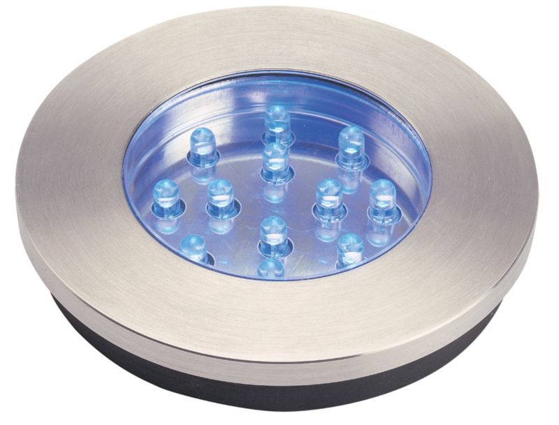 Ring Ticto Select A Light Deck Light 79795 Stainless Steel Blue LED