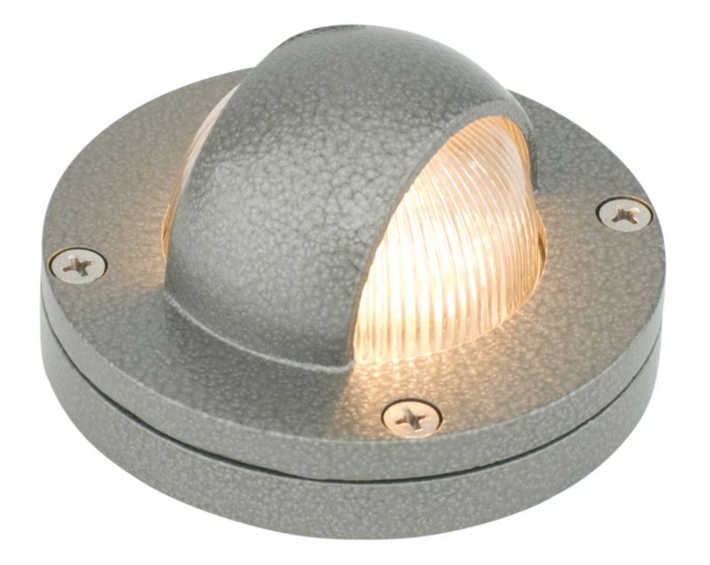 Carolina Select A Light Deck Light Silver Painted Effect 20w