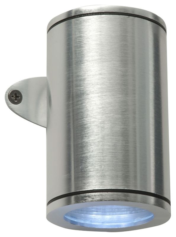 Calan Linking LED Wall Light Brushed Aluminium