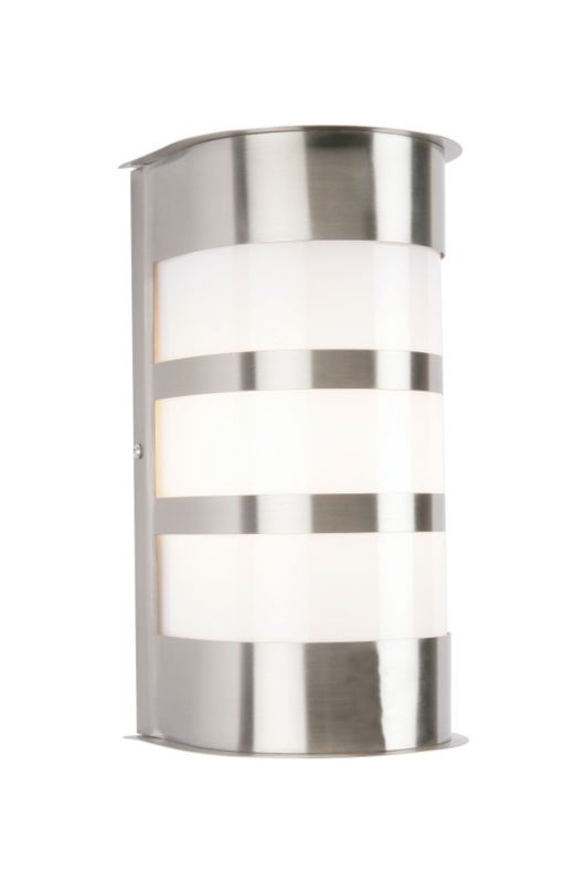 Aida 1lt Wall 35744 Polished stainless steel and white acrylic 13W