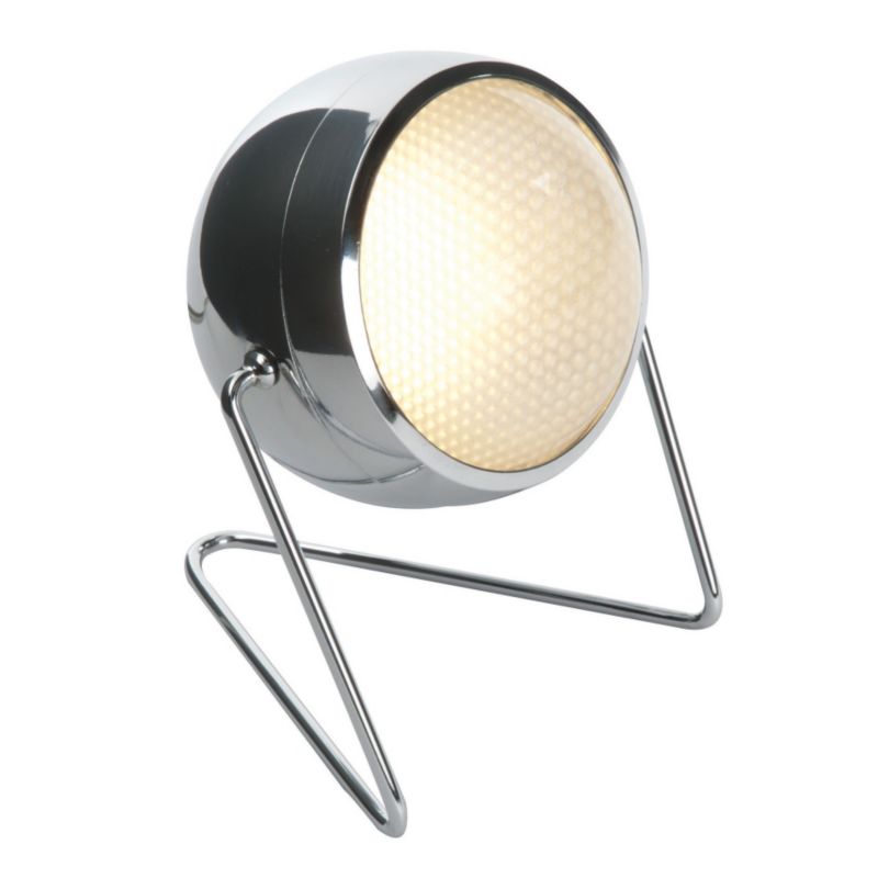 Poole Lighting Pluto 1 Light Metal and Glass Table Light