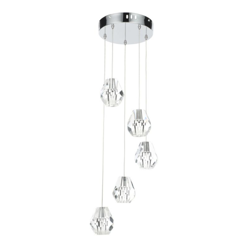 Unbranded Natascha 5 Light Metal Pendant Ceiling Light