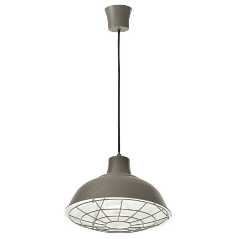 Industry 1 Light Metal Pendant Ceiling Light Small