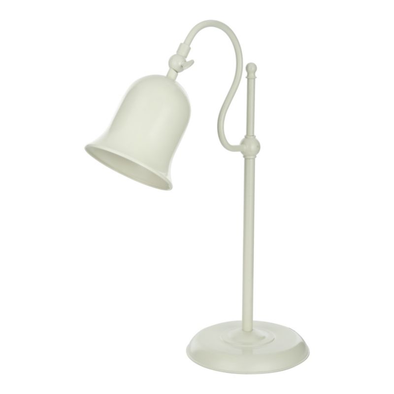Chateau 1 Light Steel Table Lamp in Porcelain