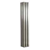 Save on this Accuro-Korle Octet 1800 Radiator Brushed Stainless Steel (H) 181 x (W) 25 x (D) 25cm
