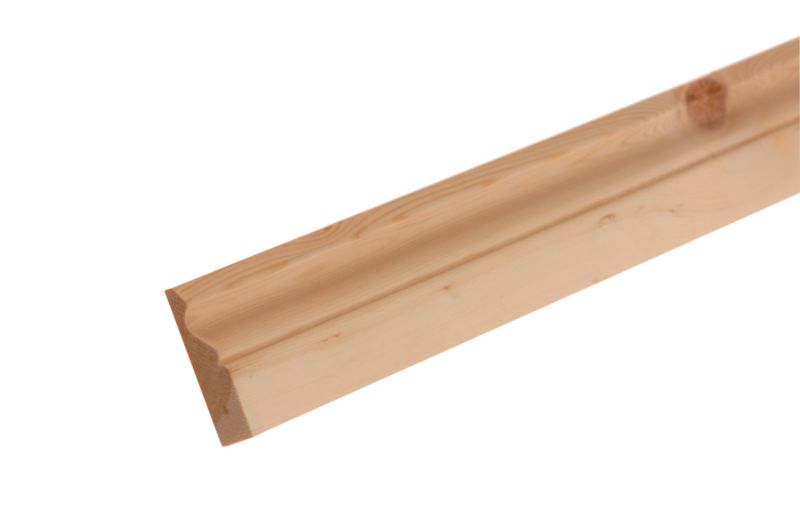 Softwood Moulding Architrave Ogee Pattern L2100 x W58 x T15mm