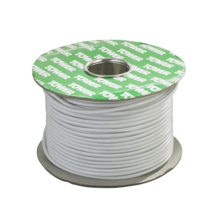 Tower Flex 6 Core Low Voltage Alarm  Dlv6w White 0.2mm X 100m