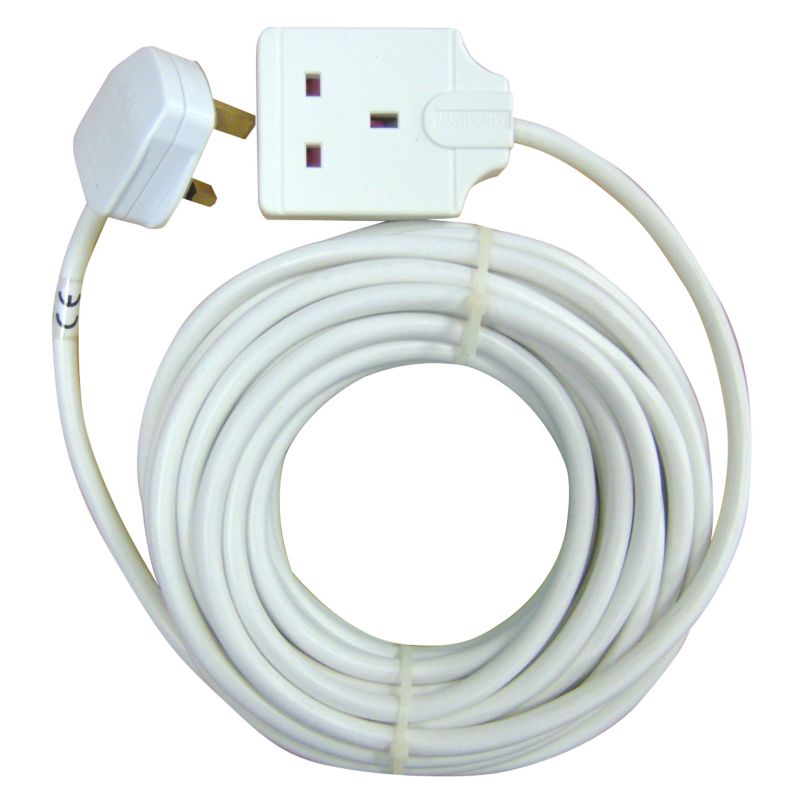 Masterplug 1 Socket Extension Lead 8m