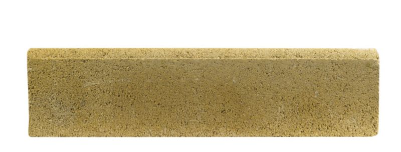Bradstone Round Top Edging Buff L60 x W15cm