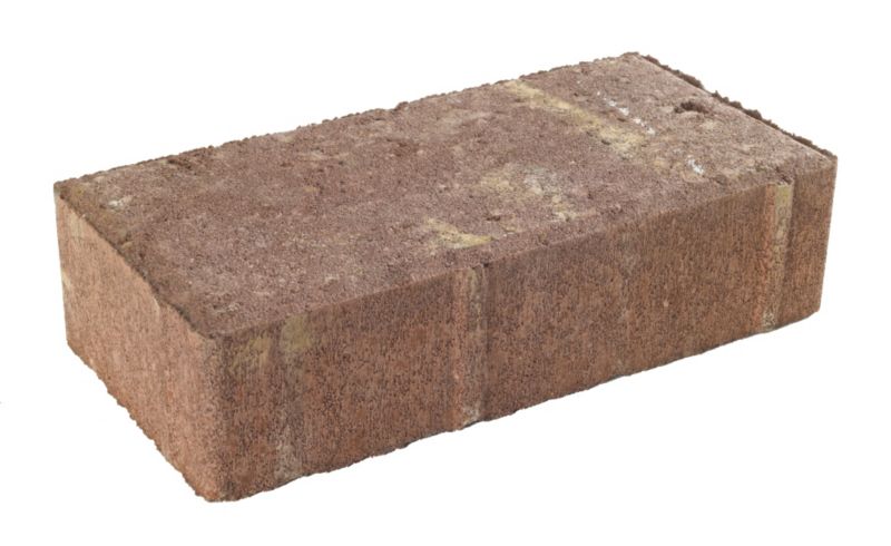 Charcon Driveway Block Red L20 x W10cm