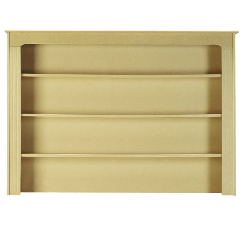 Winther Browne MDF Classic Bookcase Natural H1212 x W200 x L1710mm