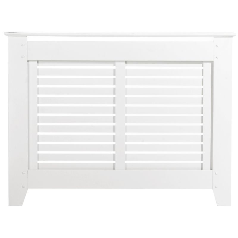 Winther Browne Rhode Island Satin White MDF Radiator Cabinet - Medium - (H) 900 x (W) 1195 x (D) 200mm