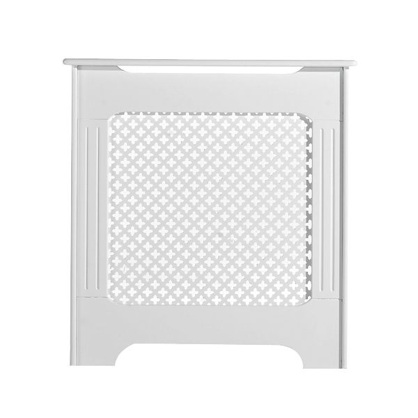 Winther Browne Classic Satin White MDF Radiator Cabinet - Mini - (H) 830 x (W) 780 x (D) 180mm