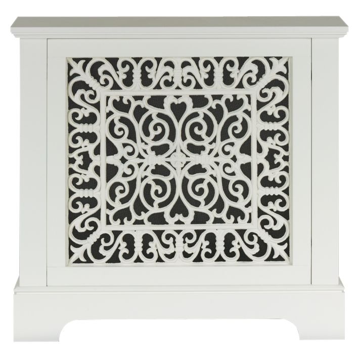 Winther Browne Marlow Radiator Cabinet White Small