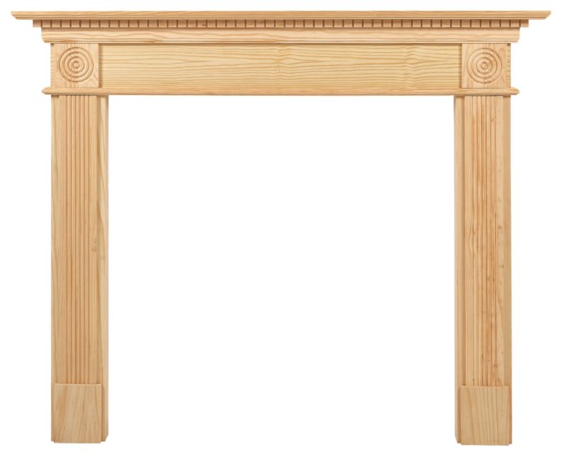 Woodthorpe Surround Real Pine Veneer