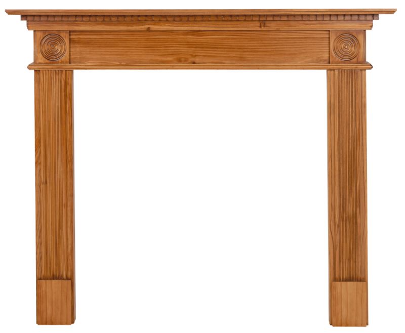 Woodthorpe Surround Antique Pine Effect