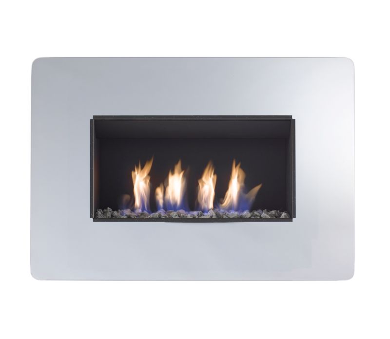 Royale Mirror Wall Hung Gas Fire Home Delivered