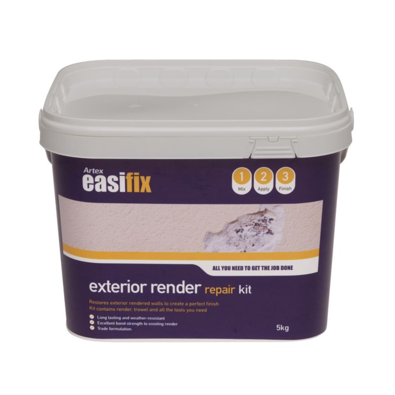 Artex Easifix Exterior Render Repair Kit