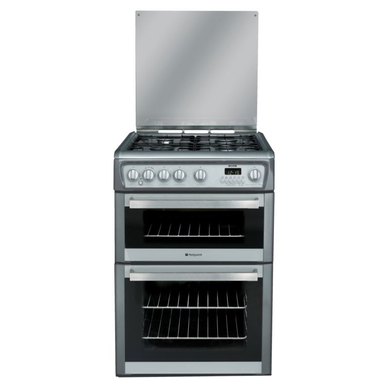 Hotpoint Freestanding Gas Cooker GW74G Graphite