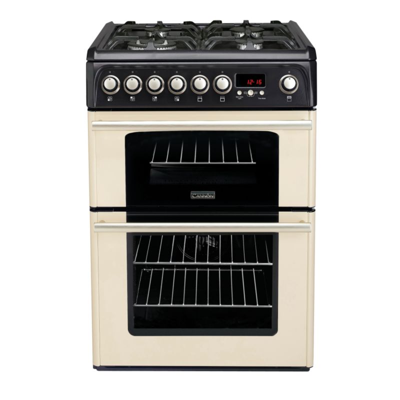 Cannon Duel Fuel Cooker C60DPC Cream