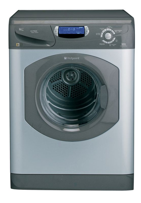 Hotpoint Aqualtis Freestanding Washer Dryer Graphite WDD960G