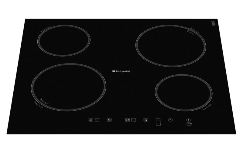 Hotpoint 60cm Induction Hob Black