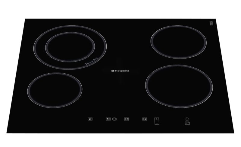 Hotpoint 60cm Touch Control Ceramic Hob Black