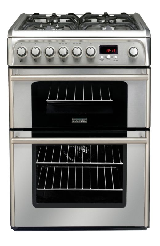 Cannon Dual Fuel Mini Range Cooker Stainless Steel C60DPXF (H)907 X (W)595 x (D)622mm