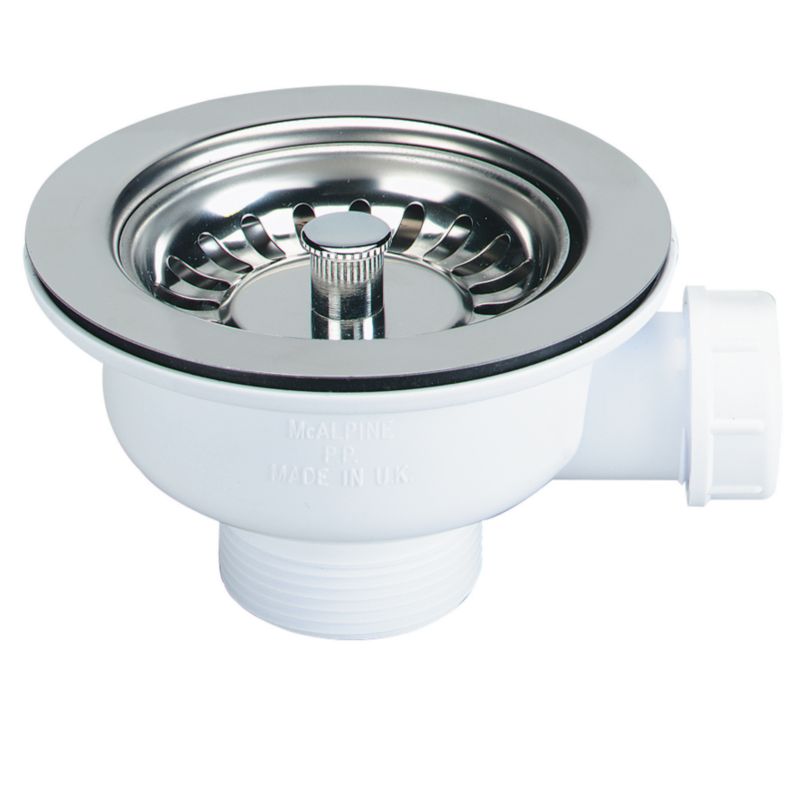 Pack C 35 Basket Strainer Waste Chrome