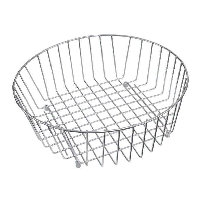 Iona Round Bowl Basket Stainless Steel