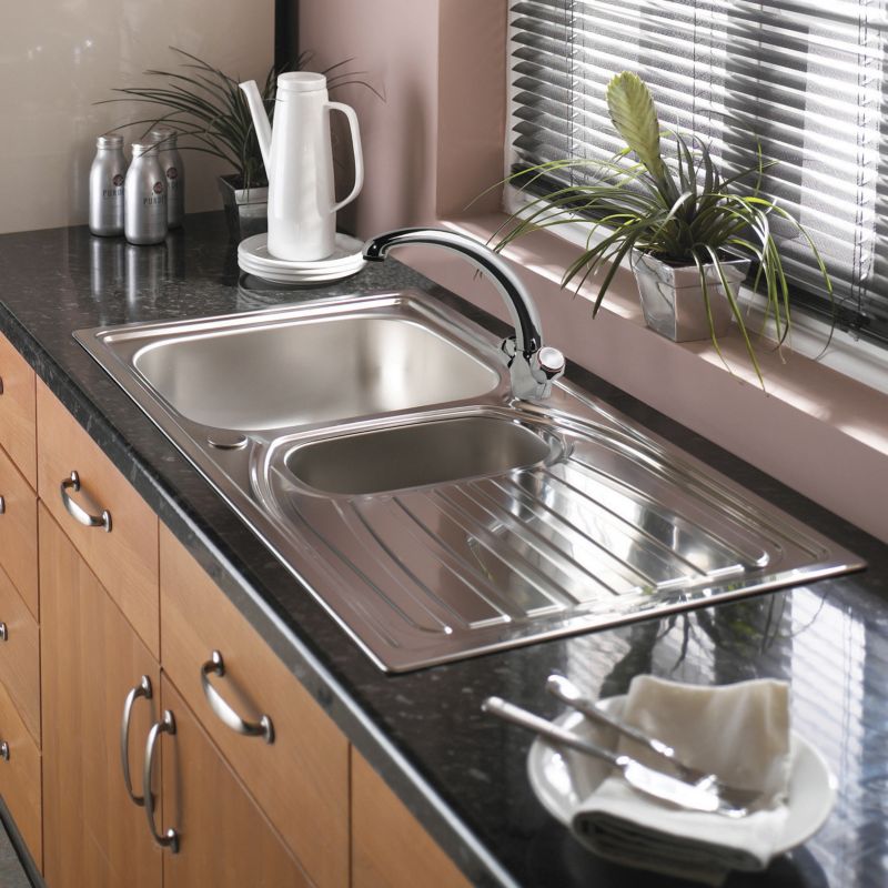 Astracast Alto 15 Bowl Sink and Drainer