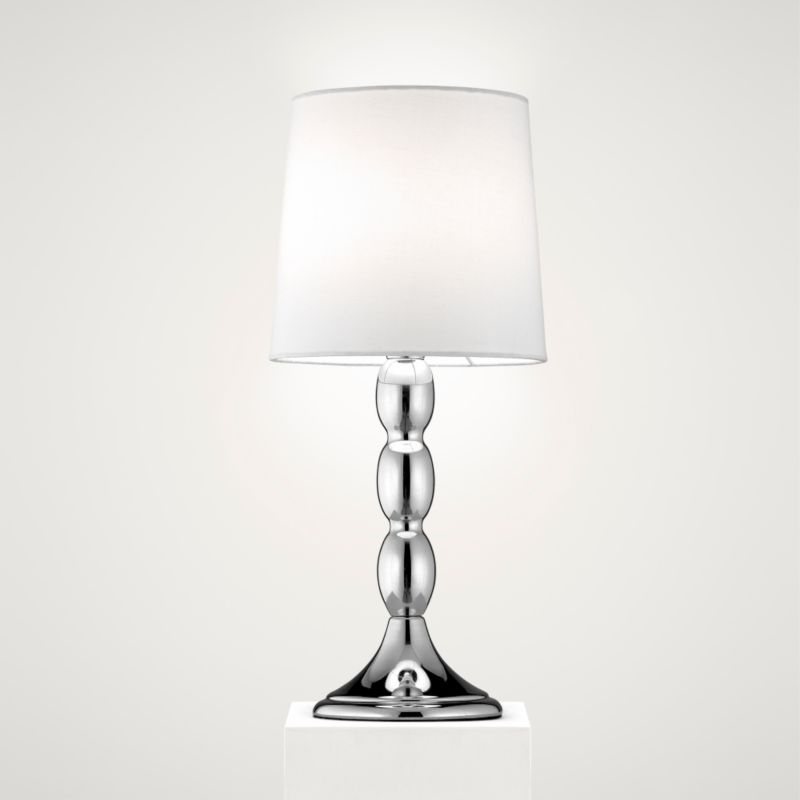 Lights by BandQ Alessa Table Lamp Chrome Effect