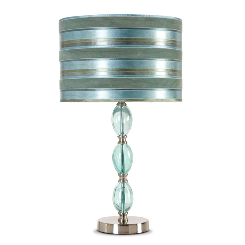 Ishani Table Lamp Brushed Chrome Effect