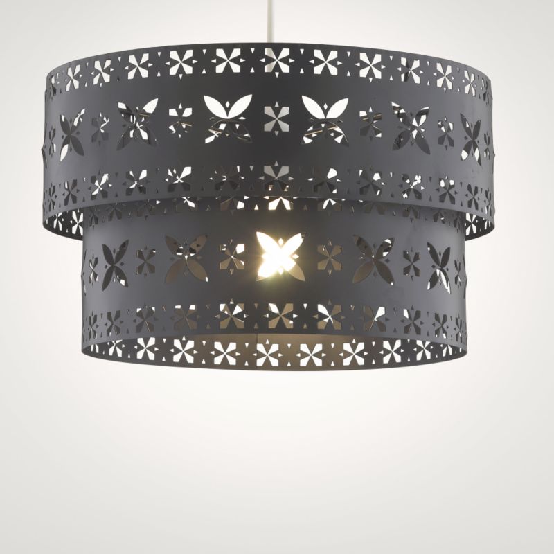 Lights by BampQ Lattice Shade Black