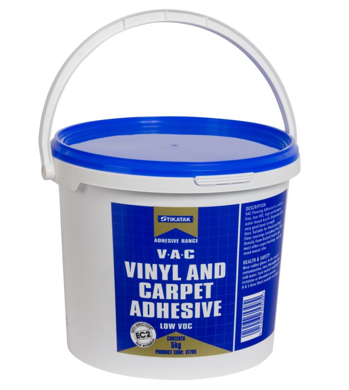 Stikatak Vinyl and Carpet Adhesive 5kg