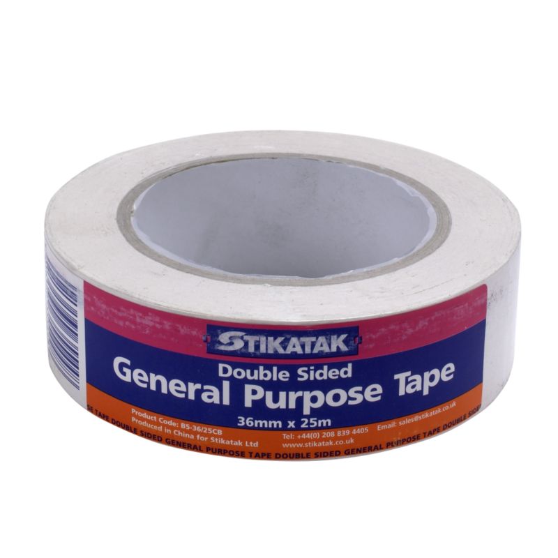 General Purpose Double Sided Tape B5 3625Cb 25m